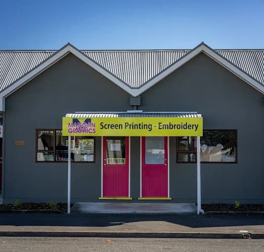 Mangan Graphics shop front, Masterton
