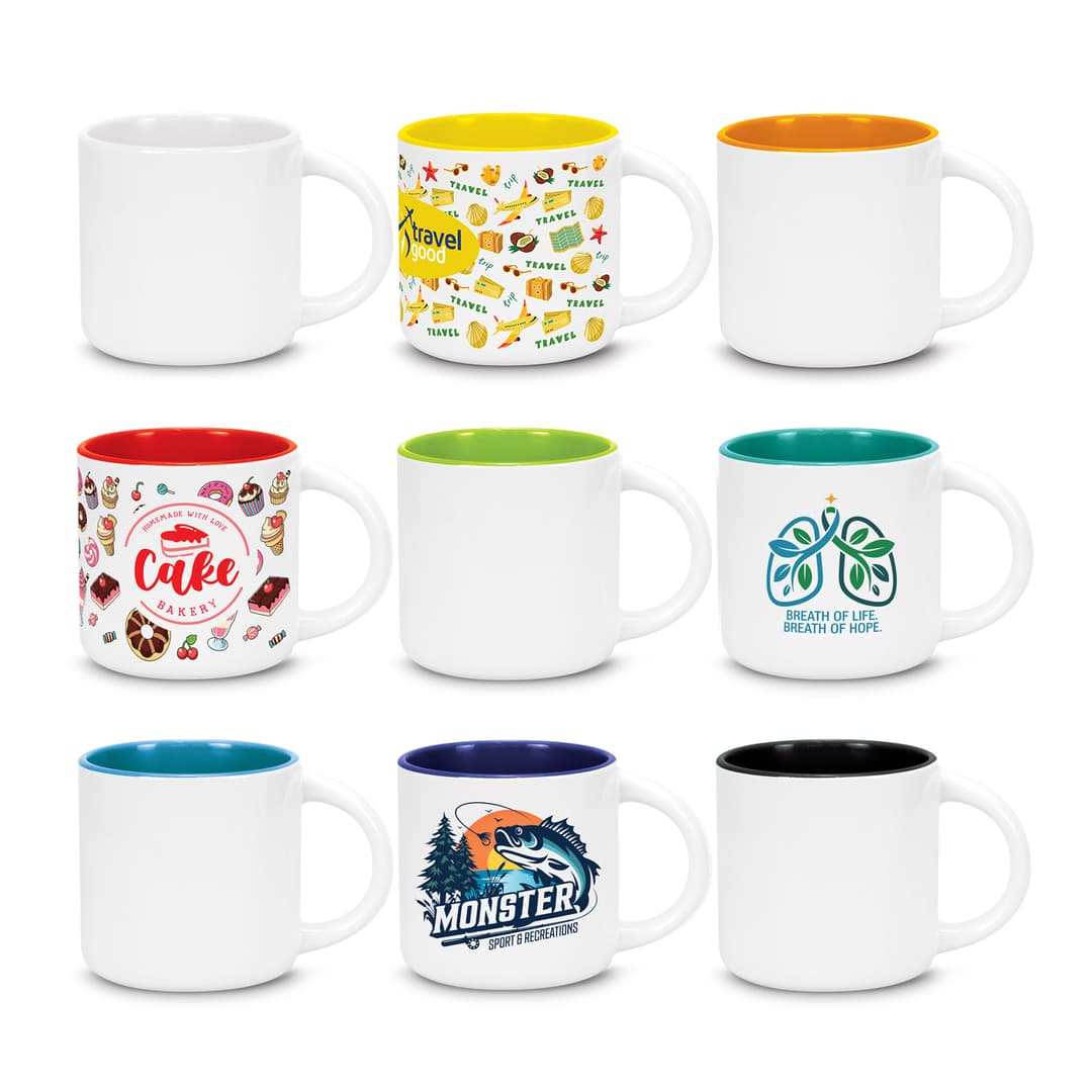 Branded merchandise — mugs and promotional products